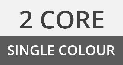 Cnect 1m 2 Core Cable