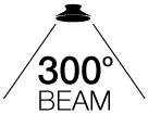 Mini Globe Omni-Lamp 4.5W (40W) 2700K 470lm E14 Dimmable 300 deg Beam Angle