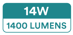 24V Single Colour Blue COB LED Strip Lights (528 SMD, 14W, 1400 Lumens)