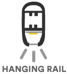 Hanging Rail Aluminium Profile/Extrusion