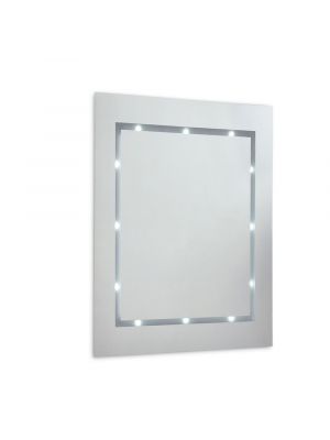 IP44 Rated Battery Operated LED Bathroom Mirror Light 6400K