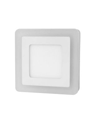 18W + 6W Square Blue Edge Surface Mount LED Panel Light (3 Cycle)