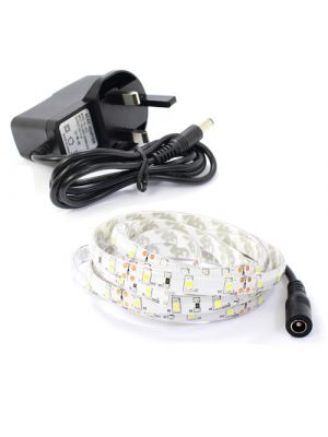 1m Single Colour LED Strip Light Kit (60X3528, 4.8W, 400LM)