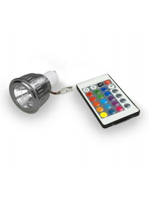 ColourBoost GU10 RGB LED Spotlight - 3W-5W +1 FREE Controller*