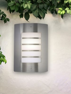 Medlock Stainless Steel Wall Light