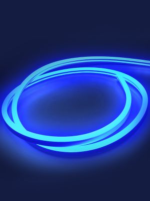 NeoDome 15mm x 10mm Neon LED Strip Lights Blue Single Colour