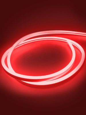 NeoDome 15mm x 10mm Neon LED Strip Lights Red Single Colour