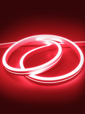 NeoFlex 20mm x 12mm Neon LED Strip Lights Red Single Colour
