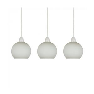Set Of 3 Daelim Opal Dome Glass NE Pendant Shades (Shade Only)