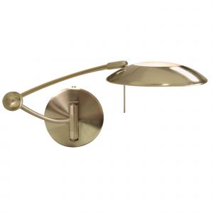 Mirrorstone Antique Brass Finish LED Adjustable Swing Arm Wall Bracket