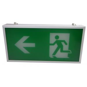 Exit Box LED; Double Sided - Maintained