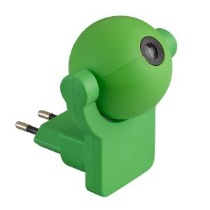 Green Rotating LED Sheep Projection Plug-In Wall Night Light
