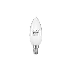 Integral Classic Candle Clear Bulb 5.6W (50W) E14 Dimmable 240 deg Beam Angle