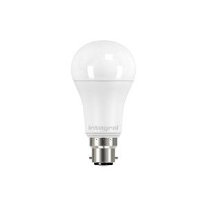 Integral Classic Frosted Bulb 15W (150W) 2700K 1521lm B22 Dimmable 240 deg Beam Angle