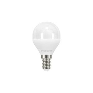 Integral Golf Ball Frosted Bulb 5.5W (50W) 2700K 470lm E14 Non-Dimmable 240 deg Beam Angle