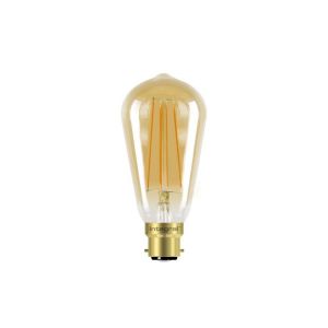 Integral LED Sunset Vintage ST64 Squirrel Cage 5W (40W) 1800K 380lm B22 Dimmable Bulb