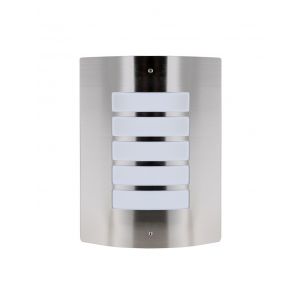 Medlock Stainless Steel Wall Light with PIR and Dusk till Dawn Sensor