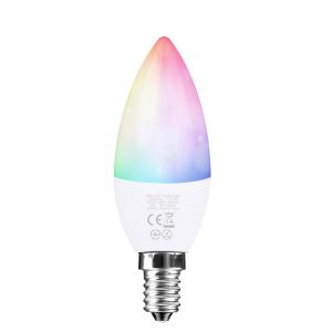 EasiLight E14 4W RGB + CCT Candle Light