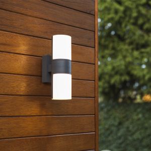 Lutec Cyra Up/Down Outdoor LED Wall Light