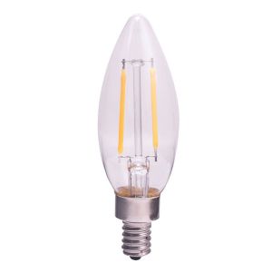 Lutec London E12 LED Light Bulb, 2W