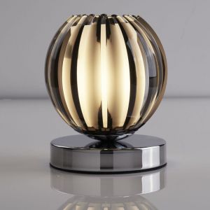 Mirrorstone Chrome Touch Table Lamp With Frosted Glass