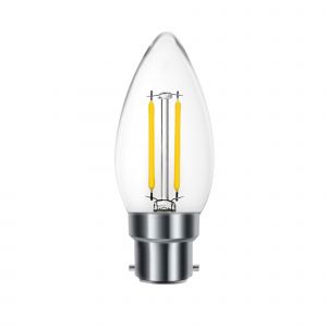 OMNIPlus B22 4w OMNI-LED Clear Candle Bulb