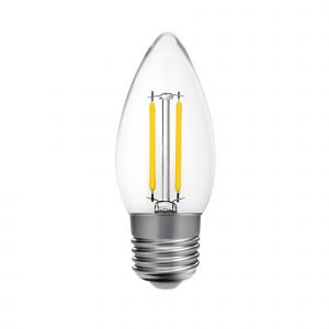 OMNIPlus Dimmable E27 3W OMNI-LED, Clear Candle