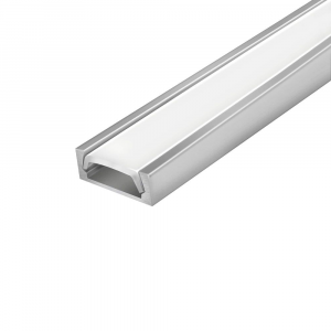 SlimPro Slim Aluminium Profile/Extrusion, 1m & 2m Option, Diffusers Available