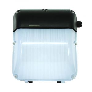 Slimline 30w LED Wallpack With Emergency And Photocell