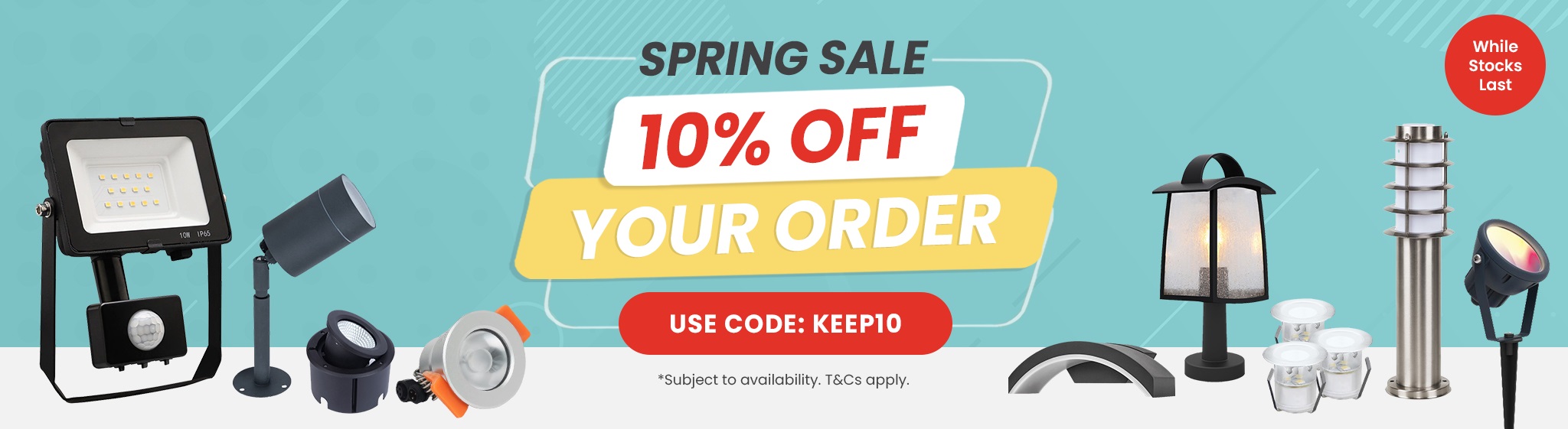 Spring 10% Off Storewide!