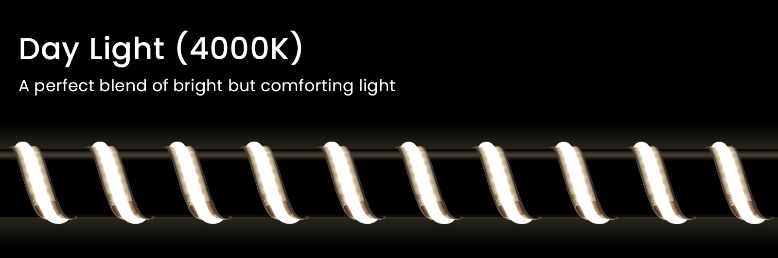 14W Single Colour Aon LED Strip Lights in 4000K Day Light