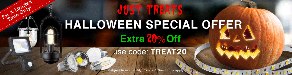 Halloween Special Discount of 20% off in case you add to cart the code TREAT20